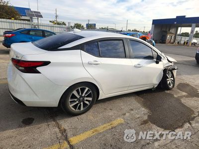 Trzecie zdjęcie samochodu z tyłu: 2020 NISSAN VERSA SV VIN:3N1CN8EVXLL882404 - miniatura