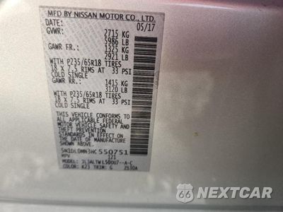 Zdjęcie 13 z 13 samochodu: 2017 INFINITI QX60 BASE VIN:5N1DL0MN3HC550751 - miniatura