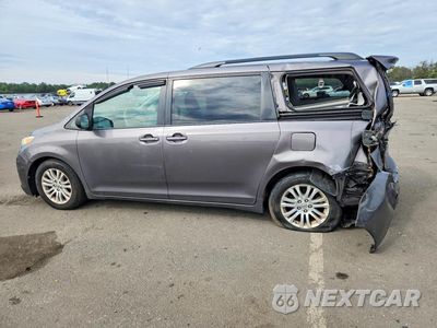 Drugie zdjęcie samochodu z przodu: 2013 TOYOTA SIENNA XLE 8-PASSENGER VIN:5TDYK3DC6DS404894 - miniatura
