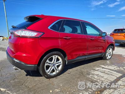 Trzecie zdjęcie samochodu z tyłu: 2018 FORD EDGE TITANIUM VIN:2FMPK3K82JBC09541 - miniatura