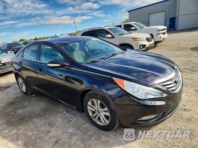 Czwarte zdjęcie samochodu z boku: 2014 HYUNDAI SONATA GLS VIN:5NPEB4AC3EH919646 - miniatura