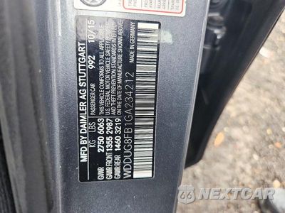 Zdjęcie 13 z 13 samochodu: 2016 MERCEDES-BENZ S 550 4MATIC VIN:WDDUG8FB1GA234212 - miniatura