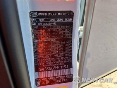 Zdjęcie 13 z 13 samochodu: 2017 LAND ROVER DISCOVERY SPORT SE VIN:SALCP2BG5HH711634 - miniatura