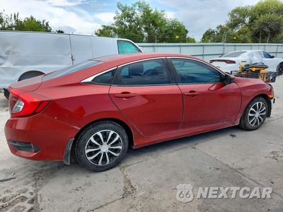 Trzecie zdjęcie samochodu z tyłu: 2019 HONDA CIVIC VIN:19XFC2F61KE042616 - miniatura