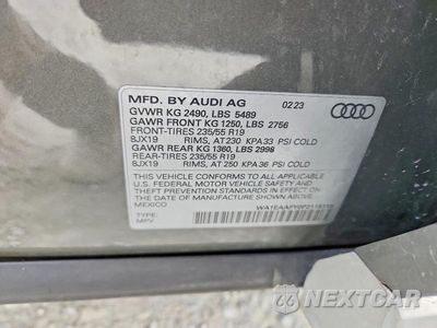 Zdjęcie 13 z 13 samochodu: 2023 AUDI Q5 PREMIUM PLUS 45 VIN:WA1EAAFY0P2115115 - miniatura