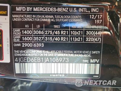 Zdjęcie 13 z 13 samochodu: 2018 MERCEDES-BENZ GLE COUPE 43 AMG VIN:4JGED6EB1JA106973 - miniatura