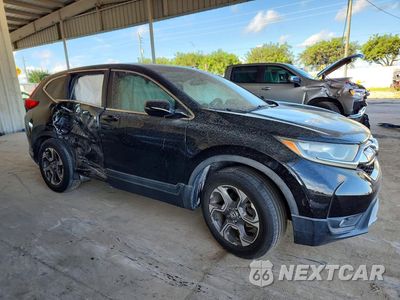 Czwarte zdjęcie samochodu z boku: 2019 HONDA CR-V EX VIN:7FARW1H52KE007441 - miniatura