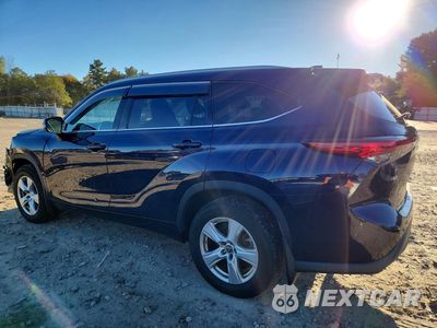 Drugie zdjęcie samochodu z przodu: 2022 TOYOTA HIGHLANDER XLE VIN:5TDGZRBH5NS575985 - miniatura