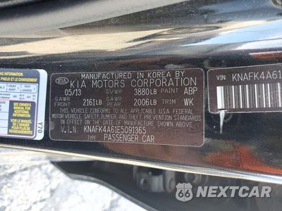 Zdjęcie 12 z 12 samochodu: 2014 KIA FORTE LX VIN:KNAFK4A61E5091365 - miniatura