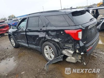 Drugie zdjęcie samochodu z przodu: 2021 FORD EXPLORER XLT VIN:1FMSK8DH9MGC38942 - miniatura