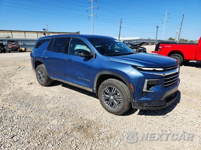 Czwarte zdjęcie samochodu z boku: 2025 CHEVROLET TRAVERSE LT VIN:1GNERGRS1SJ130205 - miniatura