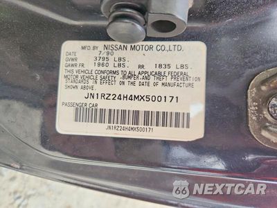 Zdjęcie 12 z 12 samochodu: 1991 NISSAN 300ZX BASE VIN:JN1RZ24H4MX500171 - miniatura