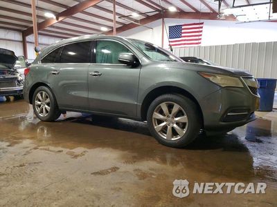 Czwarte zdjęcie samochodu z boku: 2014 ACURA MDX ADVANCE VIN:5FRYD4H8XEB045169 - miniatura