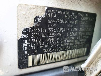 Zdjęcie 13 z 13 samochodu: 2004 HYUNDAI SANTA FE GL VIN:KM8SB12B44U831289 - miniatura