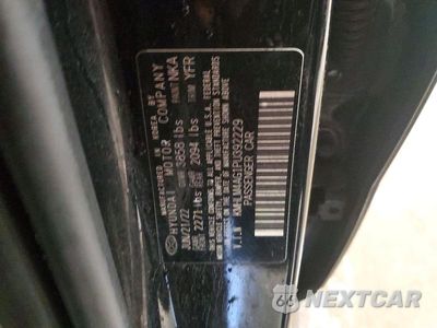 Zdjęcie 12 z 12 samochodu: 2023 HYUNDAI ELANTRA SEL VIN:KMHLM4AG1PU392229 - miniatura