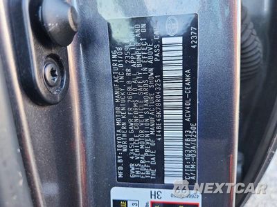 Zdjęcie 12 z 12 samochodu: 2008 TOYOTA CAMRY LE VIN:4T4BE46K78R043251 - miniatura