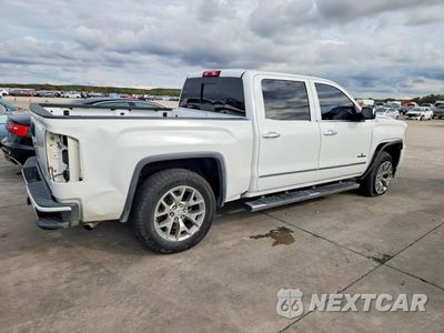 Trzecie zdjęcie samochodu z tyłu: 2018 GMC SIERRA K1500 SLT VIN:3GTU2NEC2JG617621 - miniatura