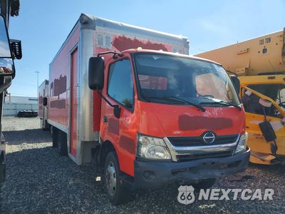 Czwarte zdjęcie samochodu z boku: 2017 HINO 195 BOX TRUCK VIN:JHHSDM2H4HK005853 - miniatura