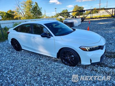 Czwarte zdjęcie samochodu z boku: 2026 HONDA CIVIC SPORT VIN:2HGFE2F55TH611587 - miniatura