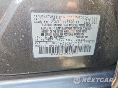 Zdjęcie 13 z 13 samochodu: 2019 NISSAN SENTRA SV VIN:3N1AB7APXKY435302 - miniatura