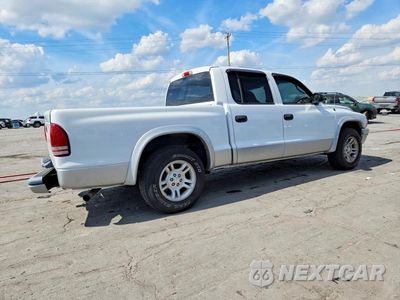 Trzecie zdjęcie samochodu z tyłu: 2004 DODGE DAKOTA QUAD SLT VIN:1D7HL48N94S763961 - miniatura