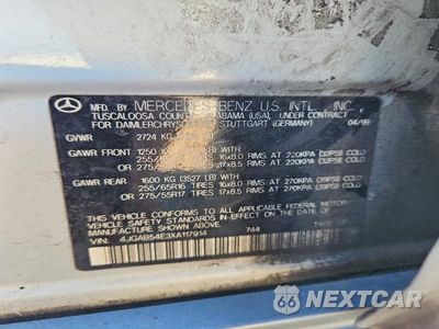 Zdjęcie 13 z 13 samochodu: 1999 MERCEDES-BENZ ML 320 VIN:4JGAB54E3XA117914 - miniatura