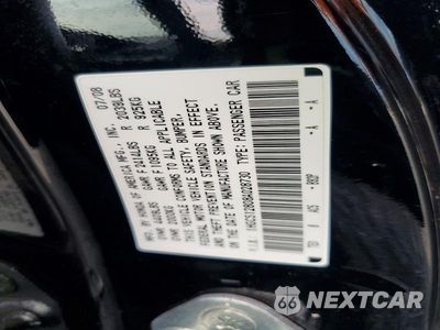 Zdjęcie 12 z 12 samochodu: 2008 HONDA ACCORD EXL VIN:1HGCS12808A028730 - miniatura