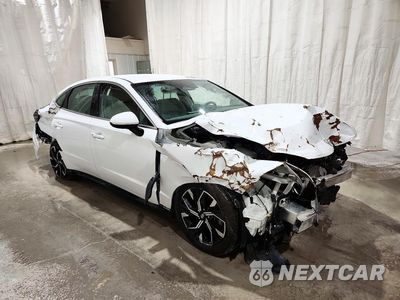 Czwarte zdjęcie samochodu z boku: 2025 HYUNDAI SONATA SEL VIN:KMHL64JA6SA472772 - miniatura