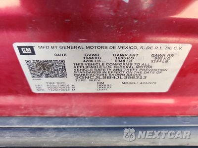 Zdjęcie 13 z 13 samochodu: 2018 CHEVROLET TRAX 1LT VIN:3GNCJLSB4JL356313 - miniatura