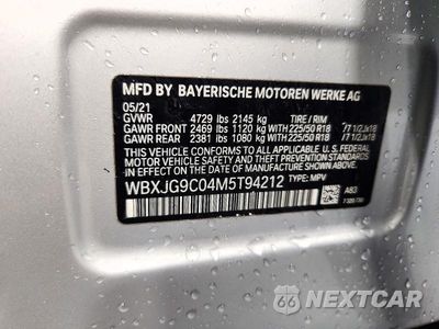 Zdjęcie 14 z 14 samochodu: 2021 BMW X1 XDRIVE28I VIN:WBXJG9C04M5T94212 - miniatura