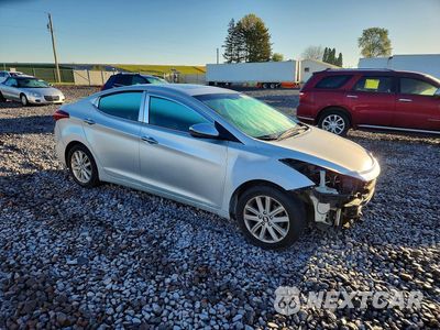 Czwarte zdjęcie samochodu z boku: 2015 HYUNDAI ELANTRA SE VIN:5NPDH4AE5FH590350 - miniatura