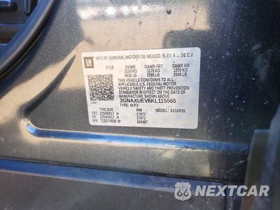Zdjęcie 12 z 12 samochodu: 2019 CHEVROLET EQUINOX LT VIN:3GNAXUEV6KL115565 - miniatura