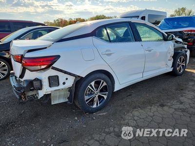 Trzecie zdjęcie samochodu z tyłu: 2020 NISSAN SENTRA SV VIN:3N1AB8CV4LY219237 - miniatura