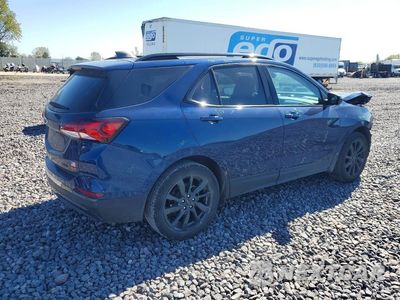Trzecie zdjęcie samochodu z tyłu: 2022 CHEVROLET EQUINOX RS VIN:3GNAXWEVXNS194373 - miniatura