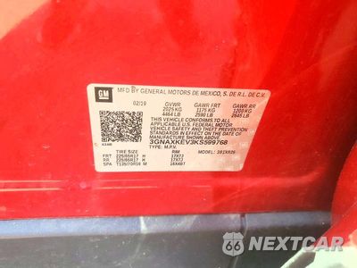 Zdjęcie 13 z 13 samochodu: 2019 CHEVROLET EQUINOX LT VIN:3GNAXKEV3KS599768 - miniatura