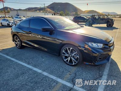 Czwarte zdjęcie samochodu z boku: 2019 HONDA CIVIC SI VIN:2HGFC3A52KH751436 - miniatura
