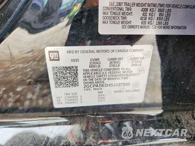 Zdjęcie 12 z 12 samochodu: 2025 CHEVROLET SILVERADO C1500 RST VIN:2GCPADED4S1187930 - miniatura