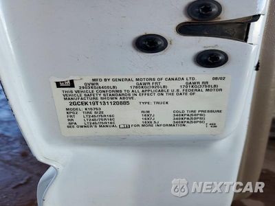 Zdjęcie 12 z 12 samochodu: 2003 CHEVROLET SILVERADO K1500 VIN:2GCEK19T131120885 - miniatura