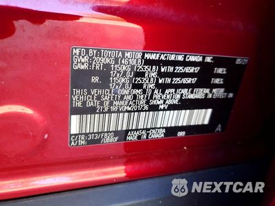 Zdjęcie 12 z 12 samochodu: 2021 TOYOTA RAV4 LE VIN:2T3F1RFV0MW201736 - miniatura