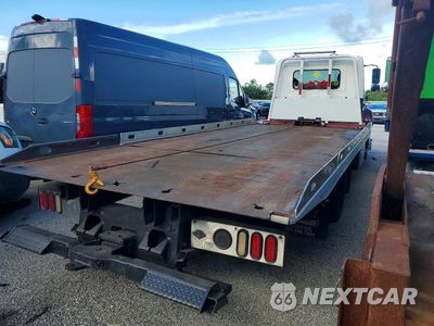Trzecie zdjęcie samochodu z tyłu: 2014 HINO 258/268 - FLAT BED TRUCK VIN:5PVNE8JN5E4S50480 - miniatura