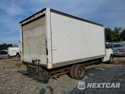 Trzecie zdjęcie samochodu z tyłu: 2001 GMC SAVANA BOX TRUCK VIN:1GDJG31R611218837 - miniatura