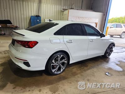 Trzecie zdjęcie samochodu z tyłu: 2022 AUDI A3 PREMIUM PLUS VIN:WAUHUDGY7NA091101 - miniatura