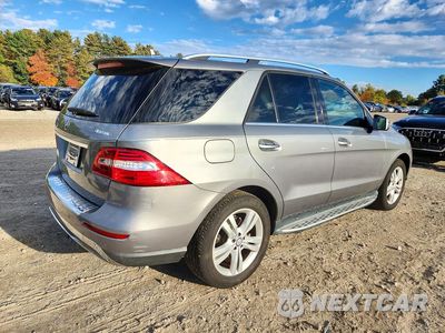 Trzecie zdjęcie samochodu z tyłu: 2014 MERCEDES-BENZ ML 350 4MATIC VIN:4JGDA5HB6EA428783 - miniatura