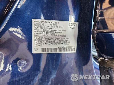 Zdjęcie 13 z 13 samochodu: 2012 AUDI Q7 PRESTIGE VIN:WA1WMAFE7CD000947 - miniatura