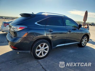 Trzecie zdjęcie samochodu z tyłu: 2010 LEXUS RX 350 VIN:2T2ZK1BAXAC013659 - miniatura