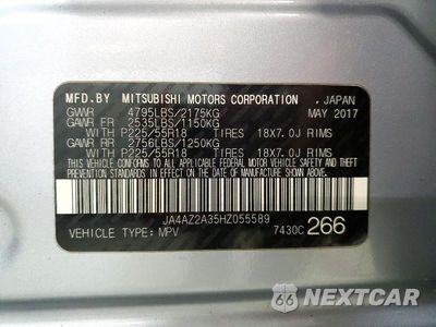 Zdjęcie 13 z 13 samochodu: 2017 MITSUBISHI OUTLANDER ES VIN:JA4AZ2A35HZ055589 - miniatura