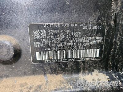 Zdjęcie 12 z 12 samochodu: 2011 SUBARU IMPREZA 2.5I PREMIUM VIN:JF1GH6B64BG810517 - miniatura