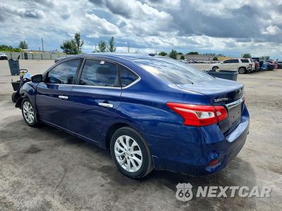 Drugie zdjęcie samochodu z przodu: 2019 NISSAN SENTRA SV VIN:3N1AB7AP7KL602728 - miniatura