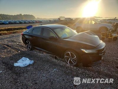 Czwarte zdjęcie samochodu z boku: 2022 HONDA ACCORD SPORT VIN:1HGCV1F33NA080287 - miniatura