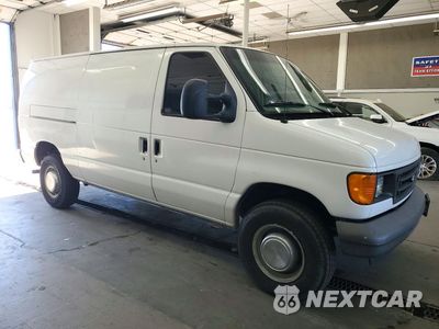 Czwarte zdjęcie samochodu z boku: 2006 FORD E350 DELIVERY VAN VIN:1FTSE34L46DB11104 - miniatura